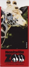 1980's Nashville Tennessee Zoo Promotional Brochure