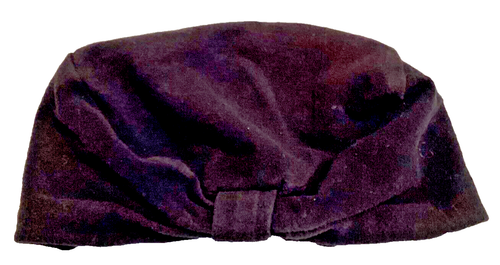 Womens Stretch Turban Head Wrap Beanie Hat Cap Black One Size Chemo Hair Loss