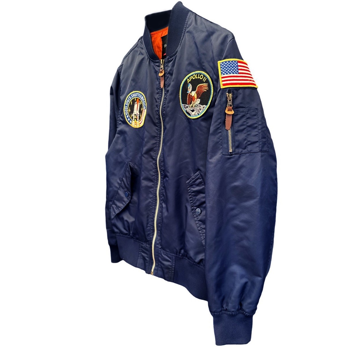 Space Shuttle Windbreaker Flight Jacket Bomber by Da Fei Li Space Shuttle Windbreaker Flight Jacket Bomber by Da Fei Li