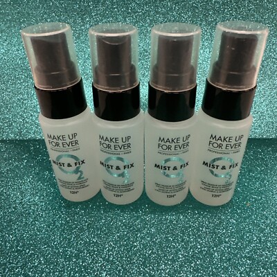 Make Up Forever Mist and Fix Makeup Setting Spray  1oz NWOB  Set Of 4