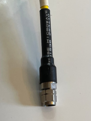 ROSENBERGER 1.85MM MALE TO 1.85MM MALE 60CM 67GHz MICROWAVE TEST CABLE ae1w32 - Picture 4 of 4