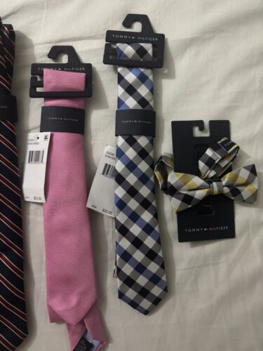 Tommy Hilfiger Boys Tie Lot Of 5 Kids Adjustable - Picture 3 of 3