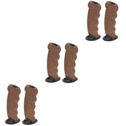 6 PCs Camping -Wanderpolgriff Cork Trekking Pole Grip Outdoor Trekking -Stange - Bild 2 von 12
