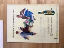 1943 Vintage Print Ad Ballentines Ale WW2 10"x14"