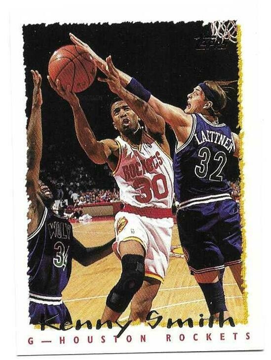 KENNY SMITH 1994-95 TOPPS CARD NEAR MINT CONDITION