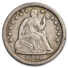 1851 Liberty Seated Half Dime VF