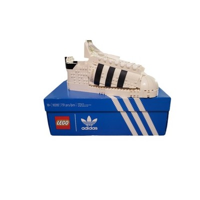 LEGO Icons: Adidas Originals Superstar Sneaker (10282) Fully Assembled! Complete