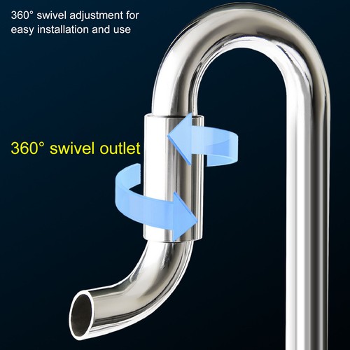 Inflow And Outflow Pipe Set 360 Deg For Aquarium Planted Tank✈ - Picture 17 of 22