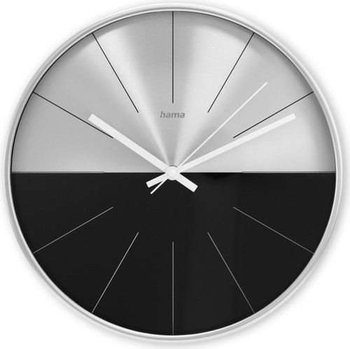 Hama Sicily Orologio al quarzo Cerchio Nero Argento - Foto 1 di 1