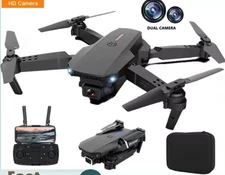 RC Drone Professional Camera with Wide Angle HD Camera - Foldable Drone WIFI FPV