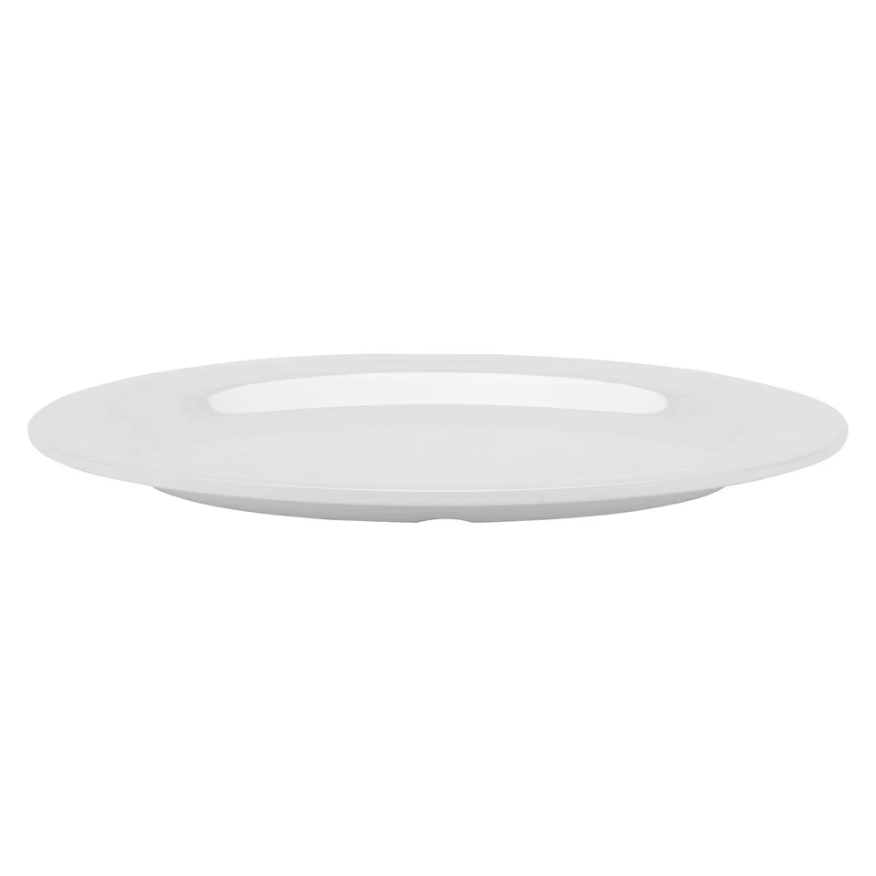 G.E.T. OP-950-DW Melamine Oval Serving Platter / Dinner Plate, 9.75" x 7.25",... - Image 3 of 3
