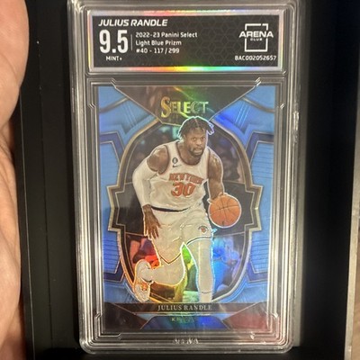 Panini 2022-23 Select Concourse Julius Randle Knicks Light Blue Prizm #40 /299