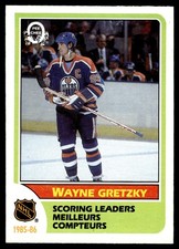 1986-87 O-Pee-Chee HOCKEY Wayne Gretzky SCORING LEADERS #260 HOF HIGH GRADE