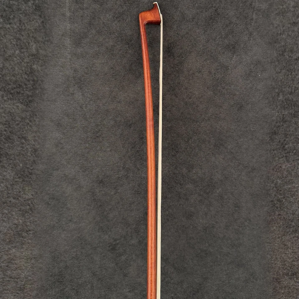 E.SARTORY Copy Master Pernambuco Violin Bow 4/4 White Parisan eye Frog Nickle - Image 3 of 4