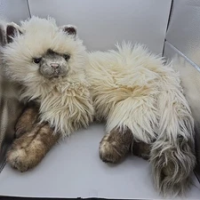 Russ Berrie Yomiko Furry Long-Haired Himalayan Cat Large 24" Plush #7978