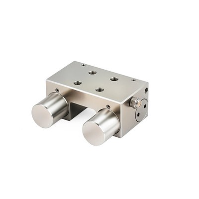 Normally Closed Pneumatic Clamp Linear Guide Rail Gripper Clamp MAS3501 Linear G