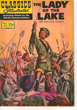 Classics Illustrated - The Lady Of The Lake - #75 1950