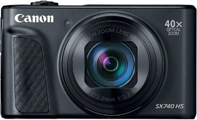 Canon PowerShot SX740 HS lite Digitalkamera 20.3MP 40x Zoom WLAN 4K UHD -Schwarz