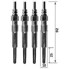 Bougies de préchauffage Audi 80