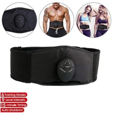 EMS Abdominal Muscle Toning Trainer Stimulator Toner Abdomen Fitness Gym Belt