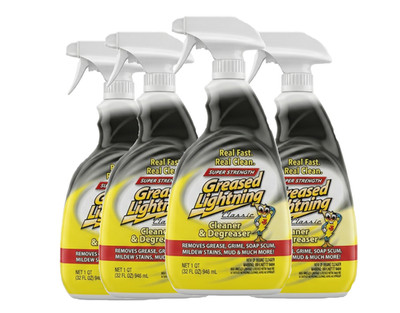 Greased Lightning Cleaner & Degreaser   32 oz Trigger Spray 4 Pack