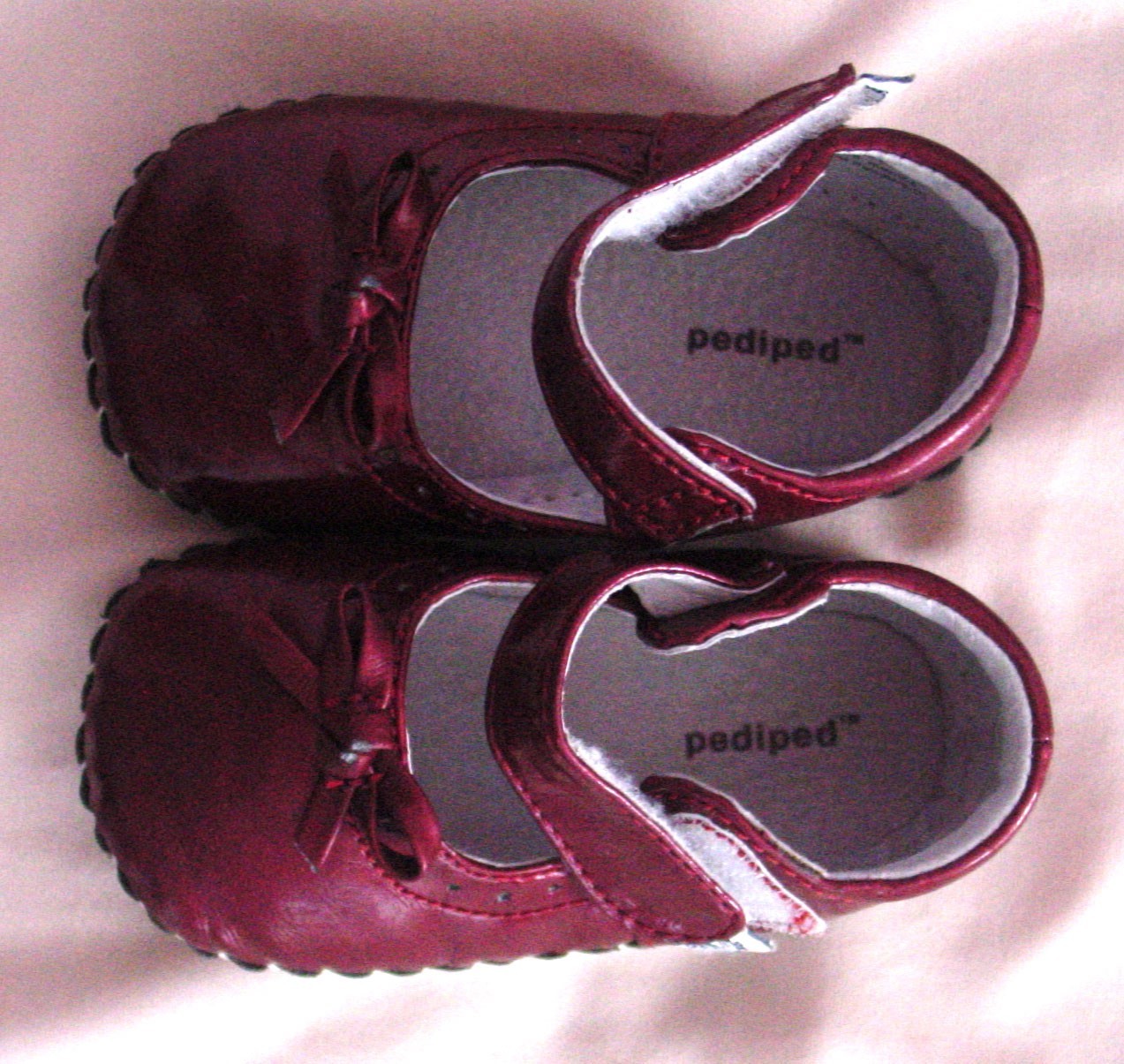 Pair of Pediped toddler girl shoes