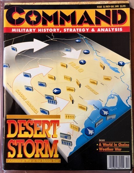 Command #13 Desert Storm Magazine and Game (New)