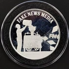 News Media,  Donald J. Trump, 45th President, 1 Troy Oz .999 Fine Silver!