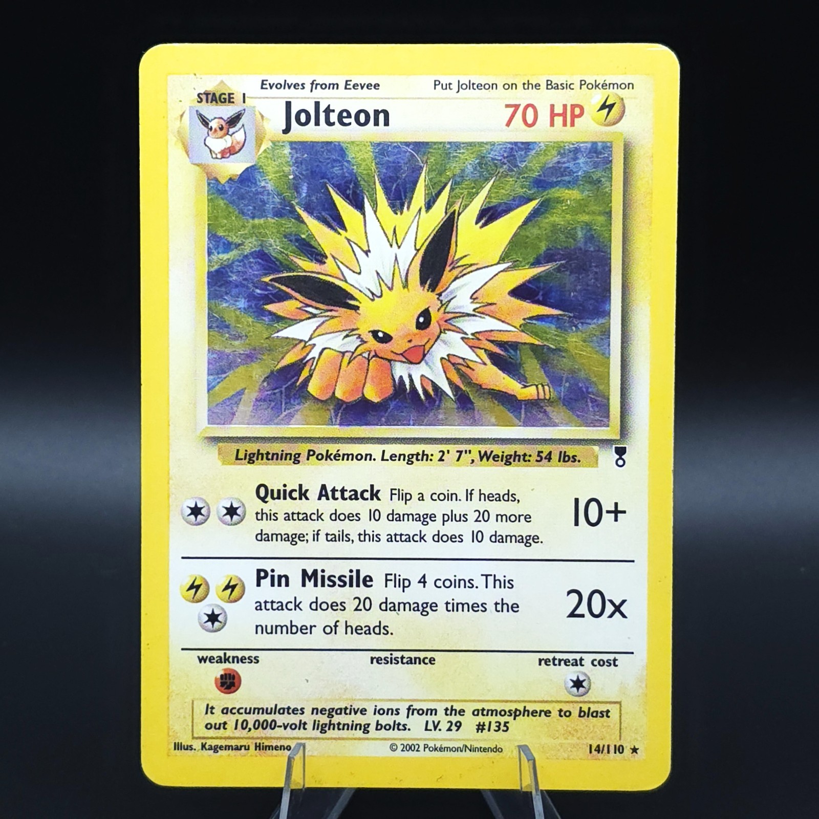 Jolteon 14 Current Market Value Legendary Collection jolteon-14-current-market-value-legendary-collection