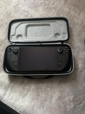 Valve Steam Deck LCD 256GB Black Handheld System w/ Wi-Fi & Carrying Case