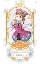 Acrylic stand/acrylic panel CHIKA TAKAMI Kirarin acrylic stand Aqours Circus