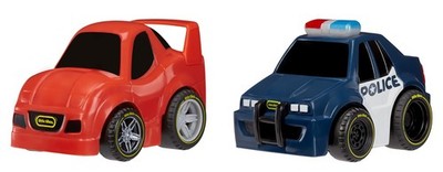 little tikes My First Cars Crazy Fast Cars - HIGH-Speed Pursuit 2er-Pack - Poliz
