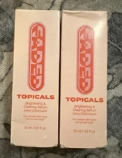 Topicals Faded Brightening & Clearing Serum Reduces Skin Discoloration 0.5oz