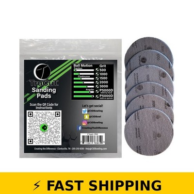 Creating the Difference TruCut Sanding Pads for Bowling Balls - 6 Pack