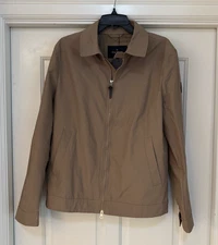 Hackett London Alex Harrington  Jacket Size M Khaki New With Tags
