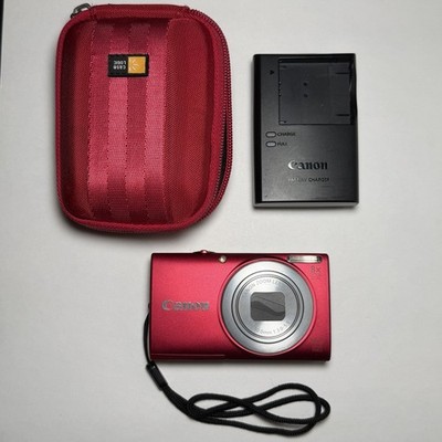 Canon PC1730 HD 16.0MP Point & Shoot Digital Camera Red Mint