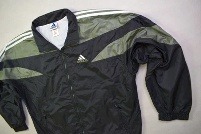 Adidas Trainings Jacke Vintage Sport Jacket Track Top Jogging Nylon Glanz 2000 L - Bild 1 von 4