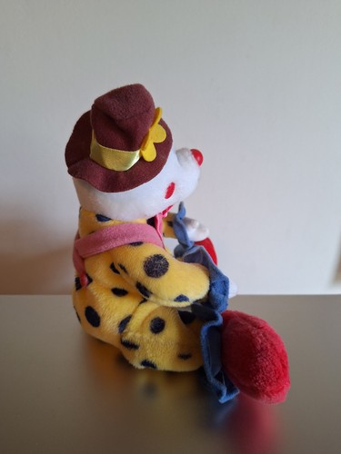 RETIRED RARE TY BEANIE BABY BABIES 2005 JUGGLES the Clown Bear Plush with Tag - Picture 3 of 8