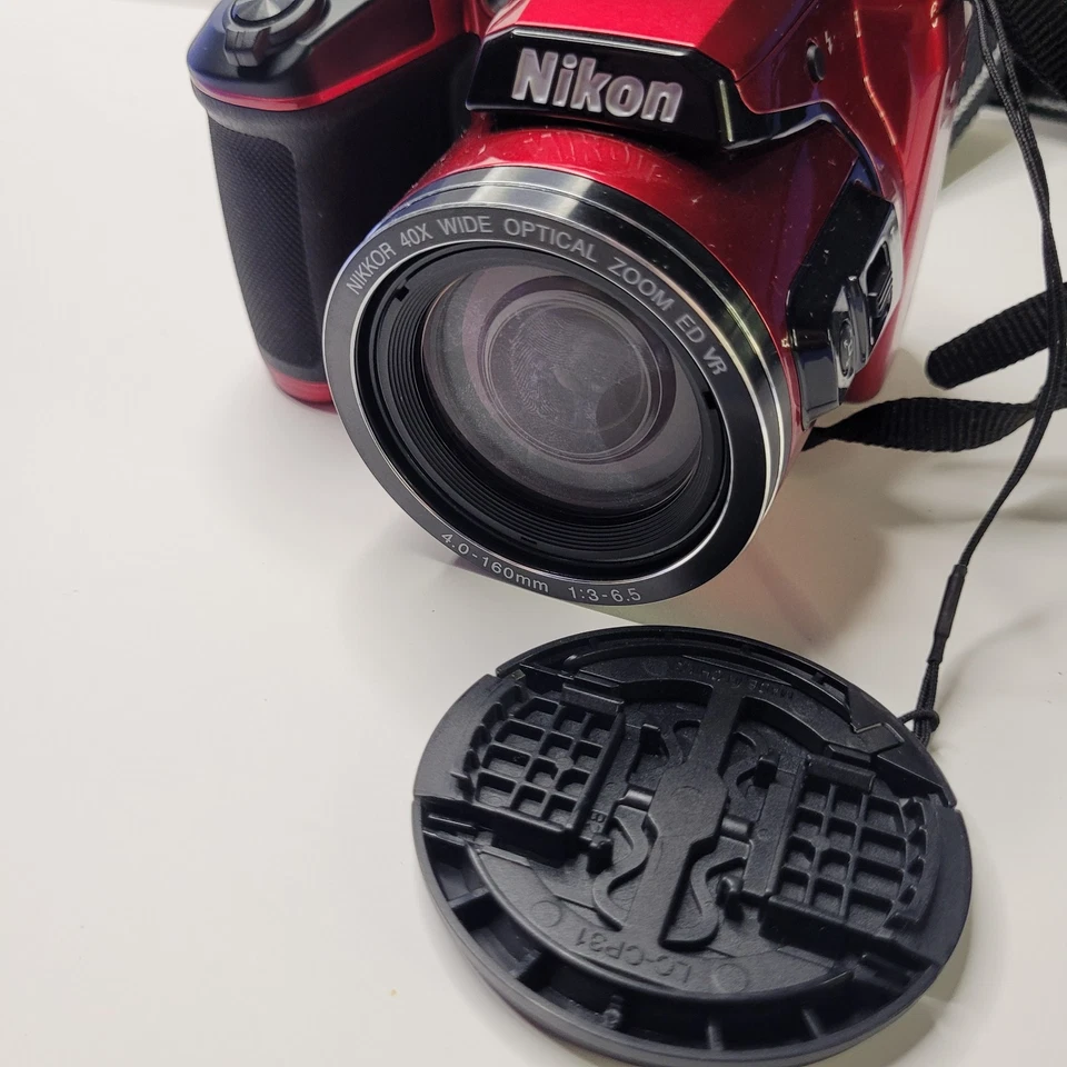 Nikon COOLPIX B500 16.0MP 40x Digital Camera - Red - Image 2 of 4