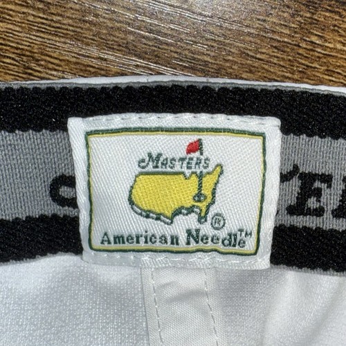 Masters Golf Hat White Performance Tech Augusta National 2025 Masters NWT - Picture 7 of 10