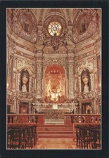 Italia Chiesa San Gregorio Armeno Altare,Napoli Interdipressione Cartolina d'epoca PC
