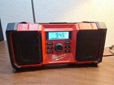 Milwaukee 2890-20 M18 Jobsite Radio with AC Cord Heavy Duty Worksite Speaker