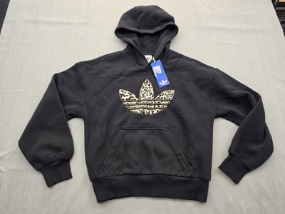 Adidas Originals Hoodie Sweatshirt Youth Girls Sz Medium Loose Relaxed New