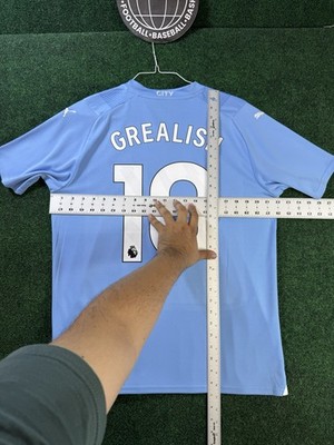 Puma Manchester City Jack Grealish 23/24 Home Jersey Size Large