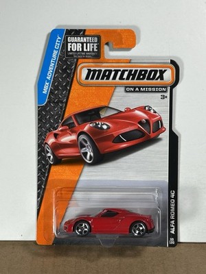 Matchbox Adventure City Alfa Romeo 4C 99/120 HTF