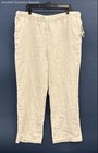 Charter Club Women's White Linen Pants - Size 2X — photo 1