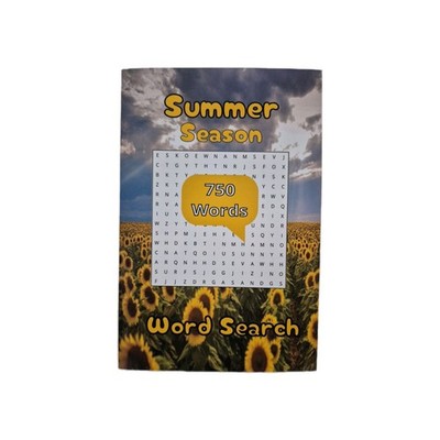 Word Search Puzzles for The Summer Season Volume 1 Paperback Book 750 Words