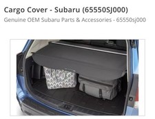 Subaru Forester Retractable Cargo Cover - Subaru 65550sj000 Genuine Oem Subaru