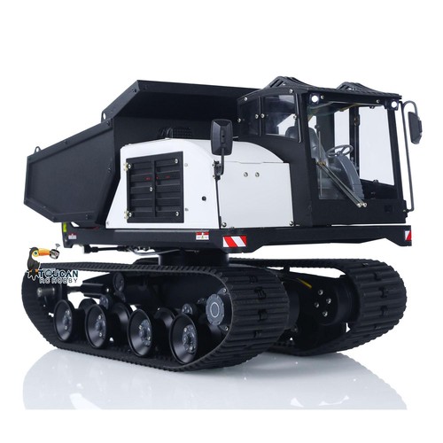 Metal 1/14 RC Hydraulic Crawler Dumper T14R Tracked Tipper RTR Vehicle ST8 Radio - Picture 10 of 12