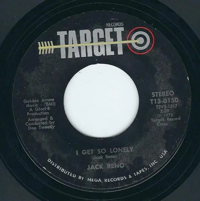 Jack Reno Do You Want To Dance Vinyl Single 7inch Target Records